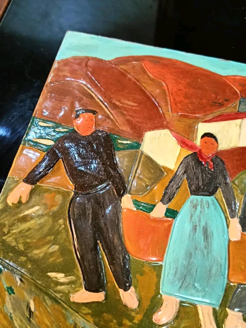 Ancien tableau original signé 
45cm/35cm