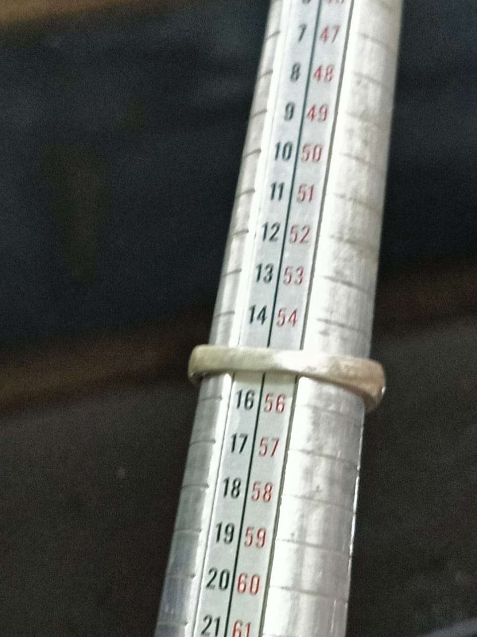 خاتم فضة نسائي