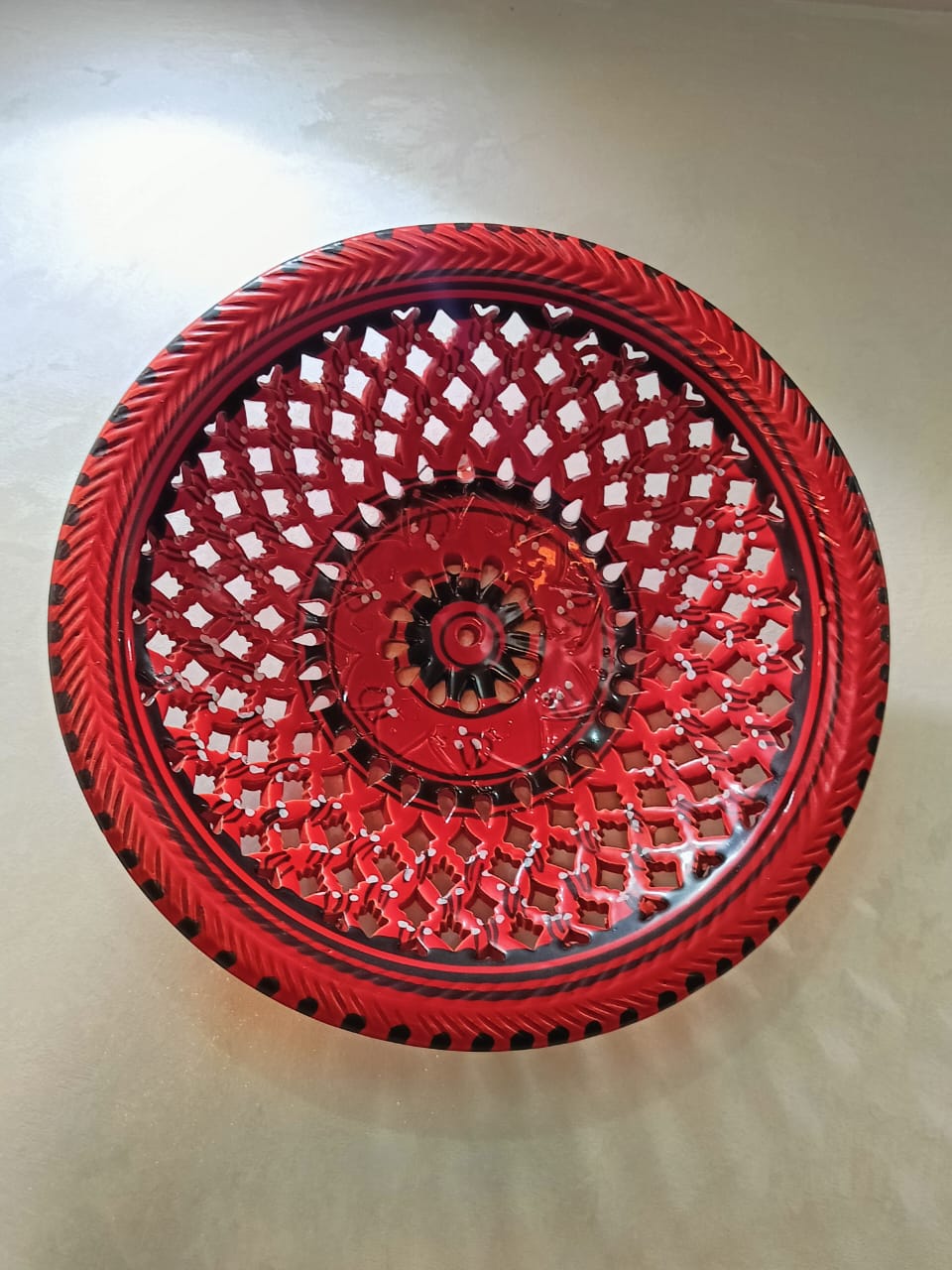 طبق أصلي للديكور قطره 34cm