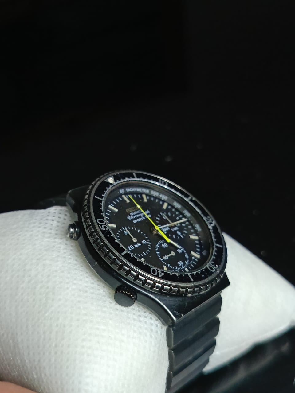 Montre Seiko chronographe Quartz vintage