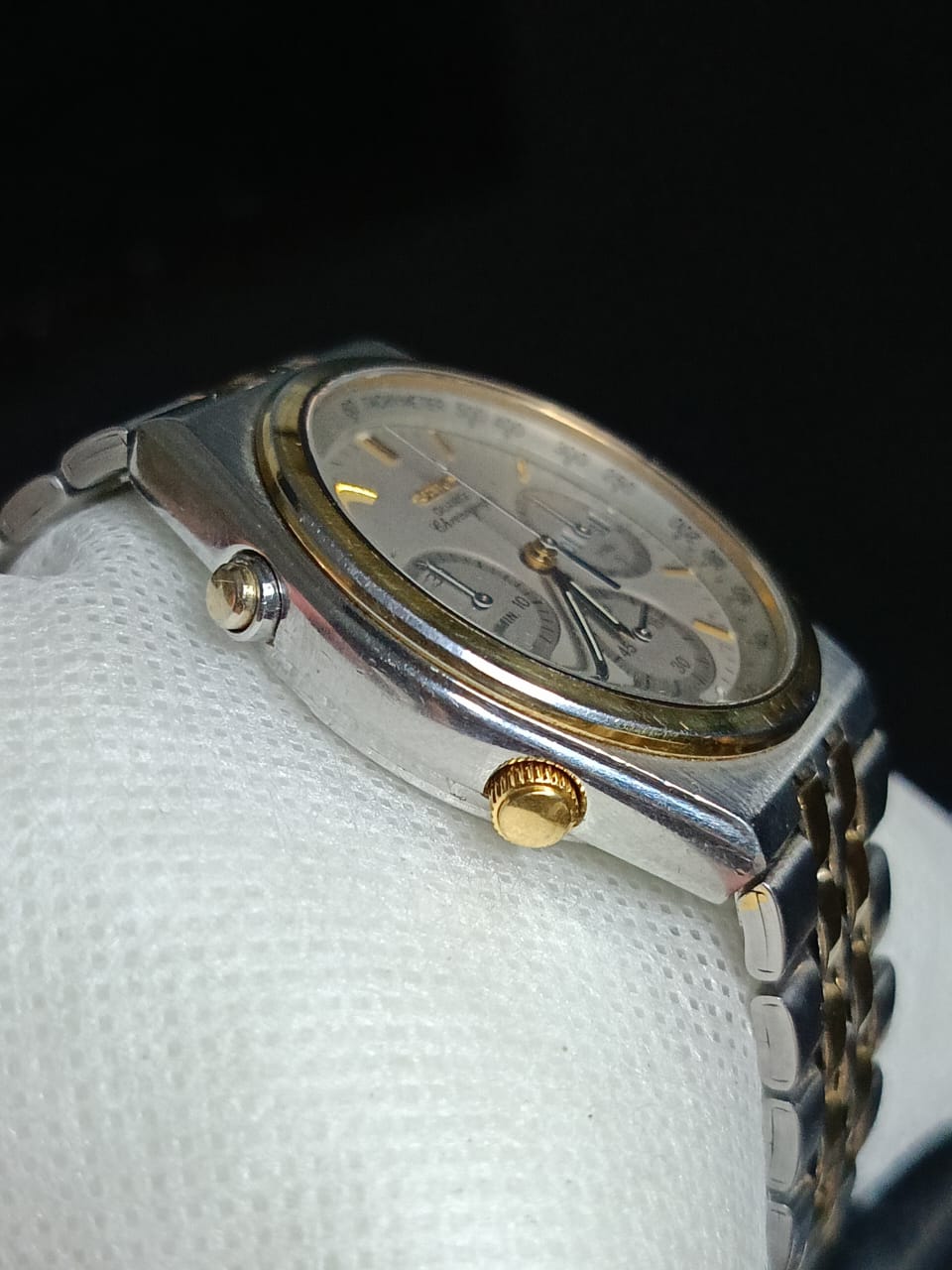 Montre Seiko chronographe Quartz vintage original