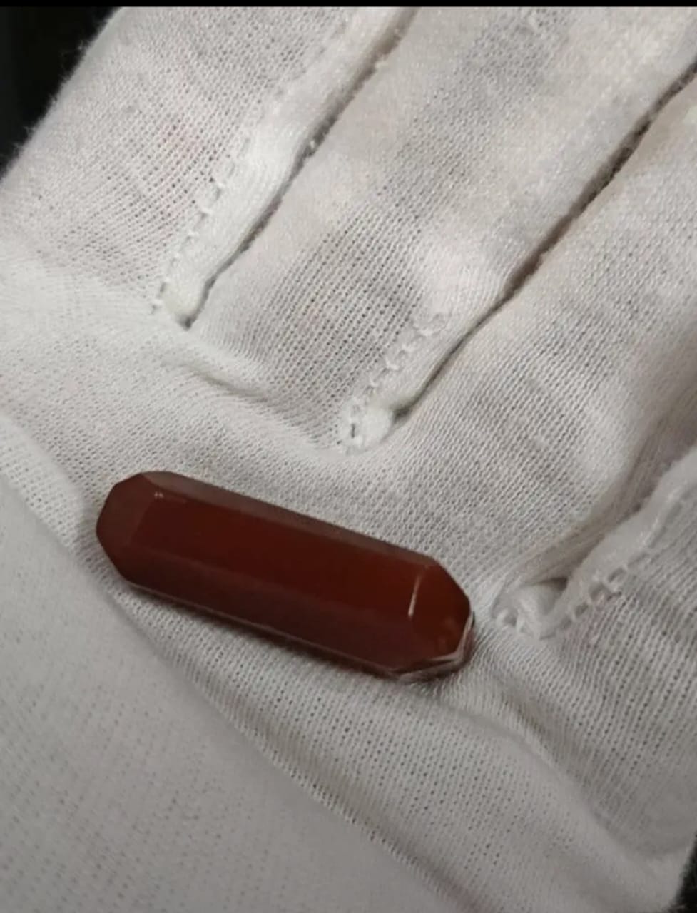 حجر طبيعي عقيق كبدي