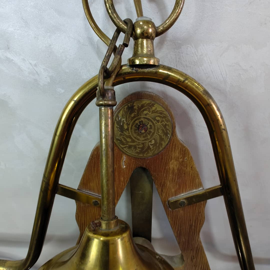 Ancien lustre louisaine Art déco signé rare original 
95cm/65cm
Prix 35000