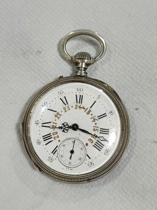 Montre gousset ancienne argent عاطلة