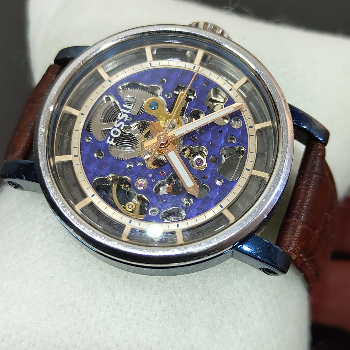 Montre fossil automatique scoullat original 
38mm