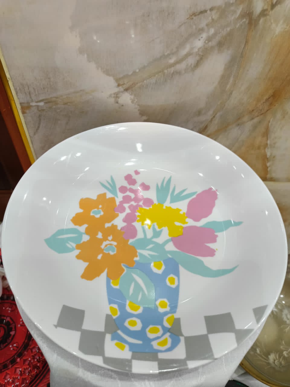 Plat porcelaine للديكور 28cm