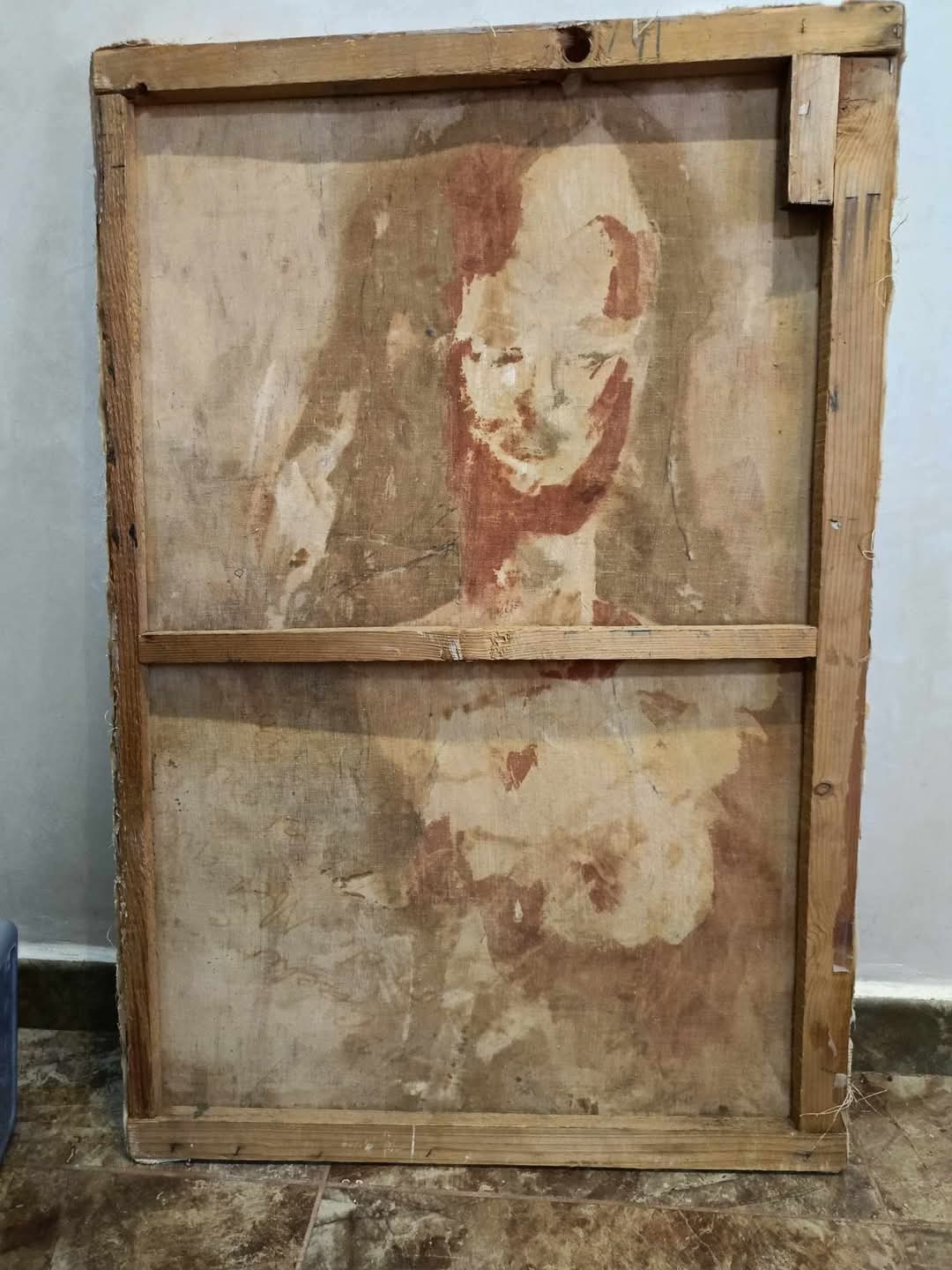 Ancien tableau original signé par  Abdelhalim Hemche(1909/1979)
90cm/60cm
