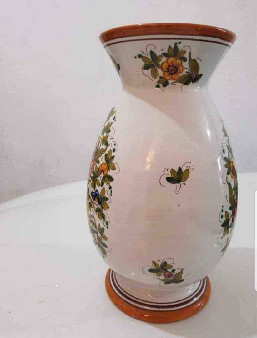 Ancien vase signé 38cm